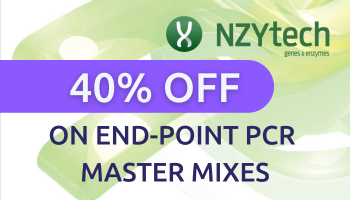 40% OFF on End-Point Master Mixes from NZYtech